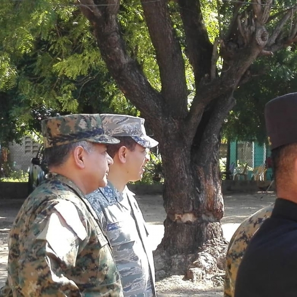 Ministro de Defensa da inició de a los trabajos de construcción de los destacamentos del ejército y CECCOM en el municipio de Copey