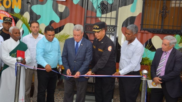 CECCOM Inaugura Su 5to Destacamento Móvil En El Factor De Nagua, Provincia María Trinidad Sánchez